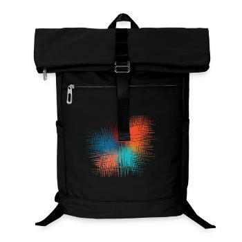 Explosion of colors - Laptop Backpack - black - Front