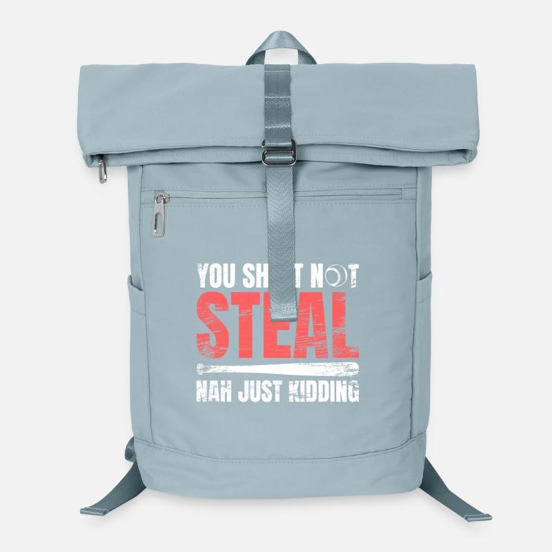 Baseballspieler Witz Laptop-Rucksack 
