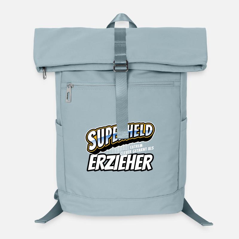 Superheld, clever getarnt als Erzieher Laptop-Rucksack 