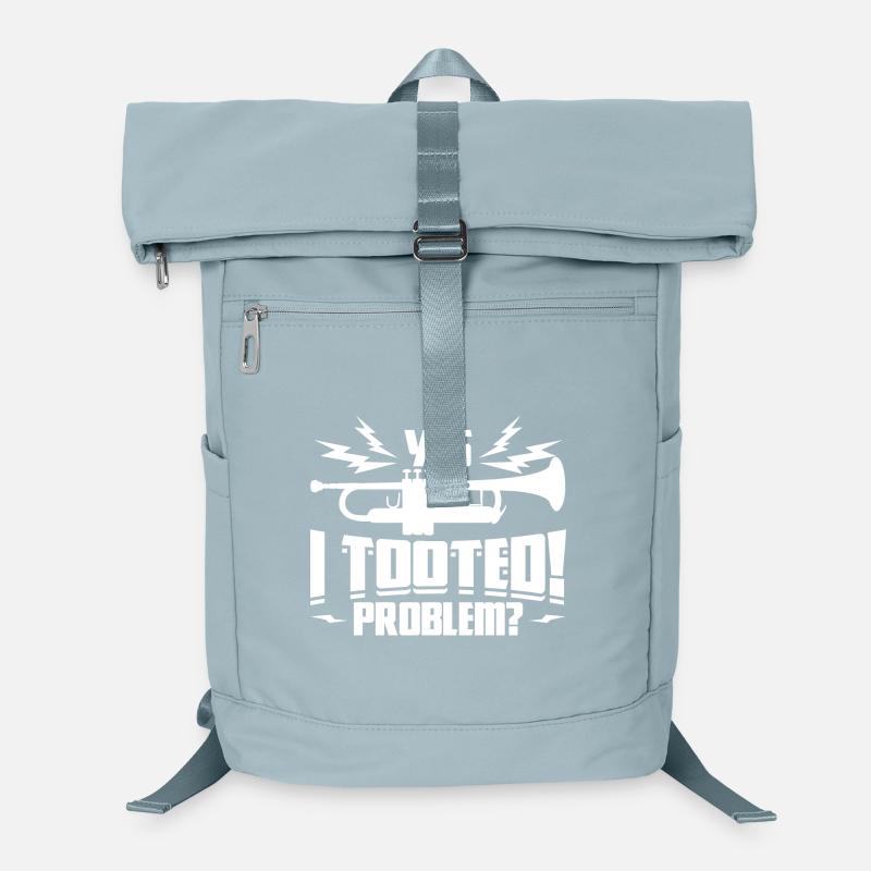 Trompeter Spruch Laptop-Rucksack 