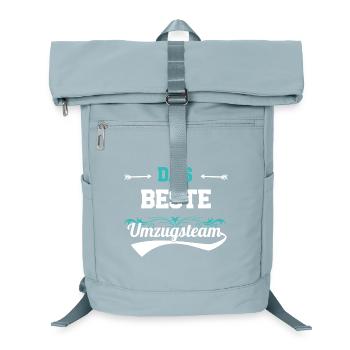 Umzugshelfer Umzugsteam Einweihung Design - Laptop-Rucksack  - Eisblau - Vorne