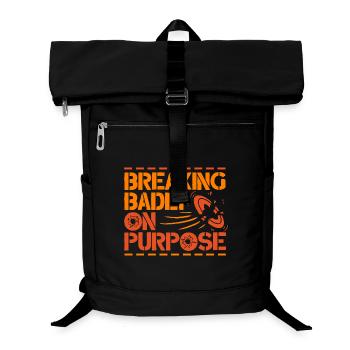 Clay pigeon shooting Target shooting - Laptop Backpack - black - Front