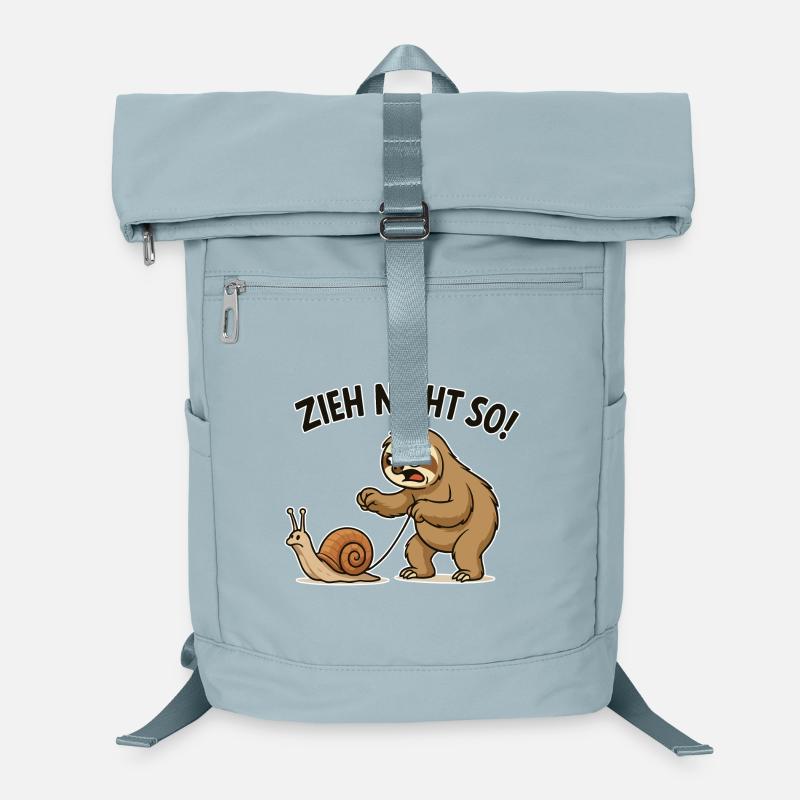 Zieh Nicht So faultier Laptop-Rucksack