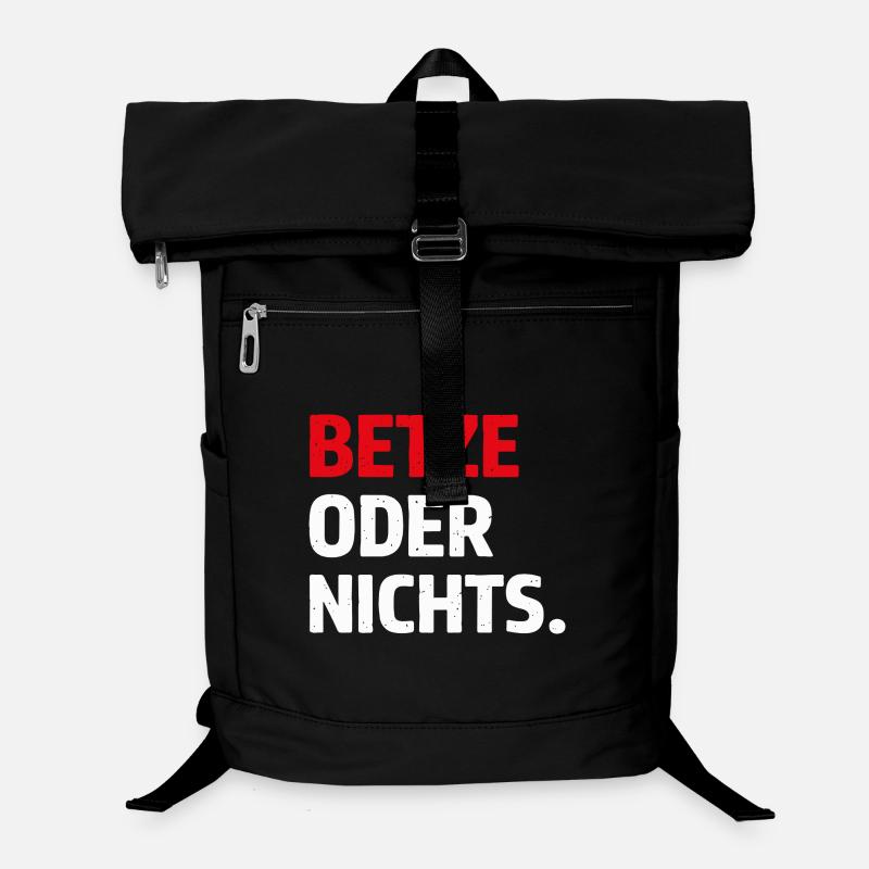 Betze or Nothing – Kaiserslautern Statement Shirt - Laptop Backpack - black