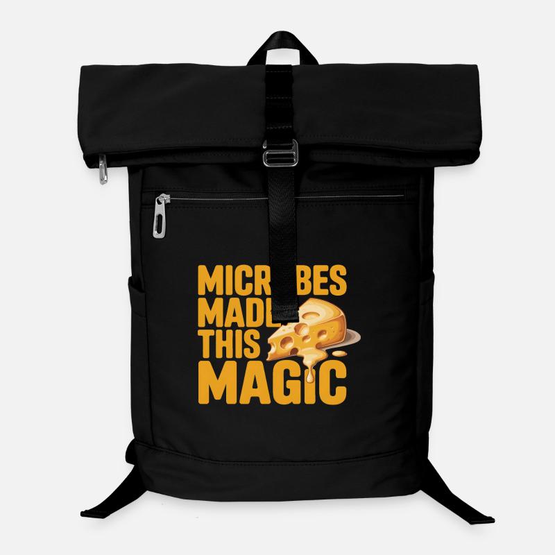 Mikroben haben gezaubert | Käse Laptop-Rucksack 
