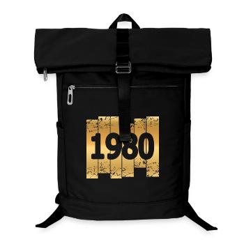 1980 - Laptop Backpack - black - Front