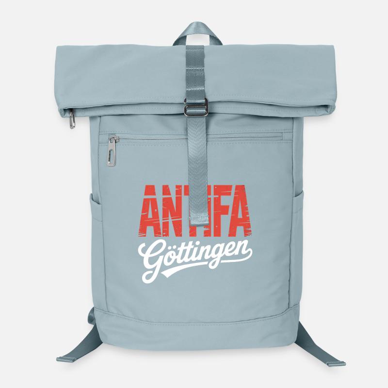 Antifa Göttingen - Antifaschistischer Merch Laptop Backpack