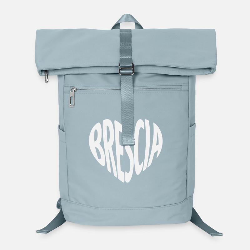Brescia Italien Herzform Laptop-Rucksack 