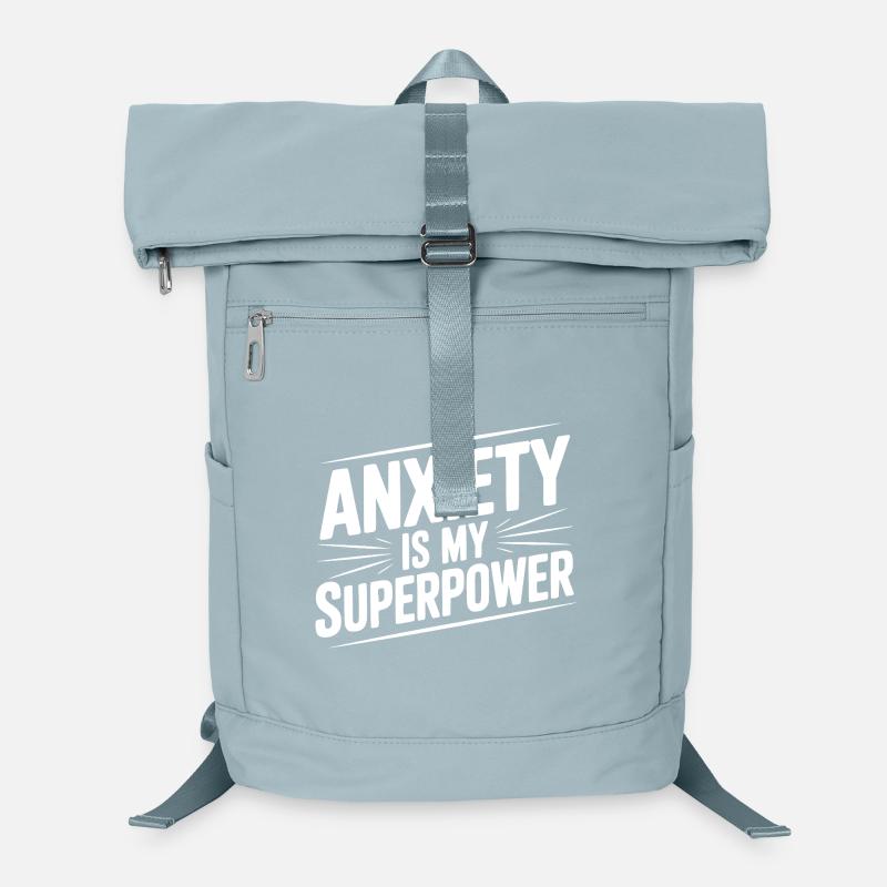 Anxiety is My Superpower Laptop Backpack