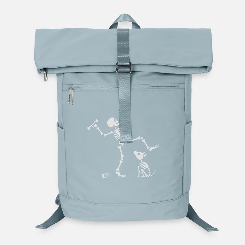 Go fetch bone dog skeleton arm Laptop Backpack