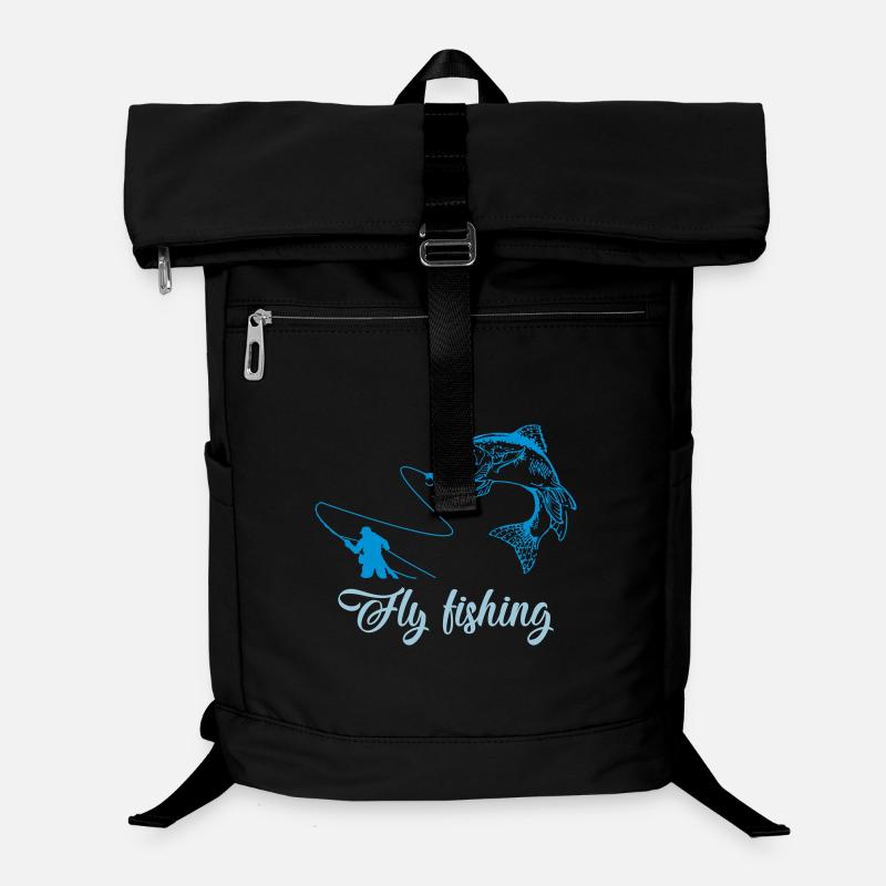 poisson de pêche volante Sac à dos ordinateur