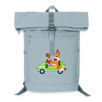 Fuchs Auto - Laptop-Rucksack  - Eisblau - Vorne