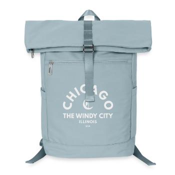 Chicago Windy City Emblem - Laptop-Rucksack  - Eisblau - Vorne