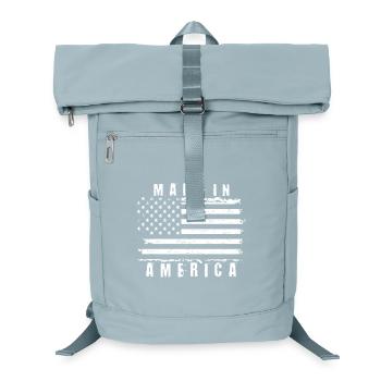 Amerikansk flagg med vintage känsla - Sac à dos ordinateur - bleu glacier - Devant