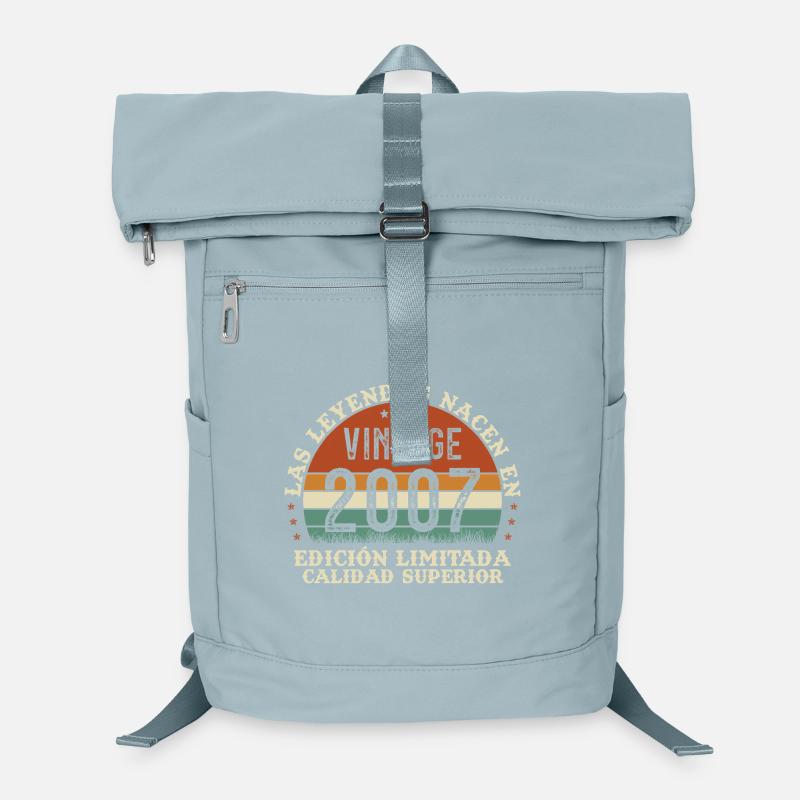 2007 Retro Vintage Geburtstagsgeschenk Laptop-Rucksack 
