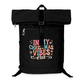 In My Christmas Vibes Era - Laptop-Rucksack  - Schwarz - Vorne