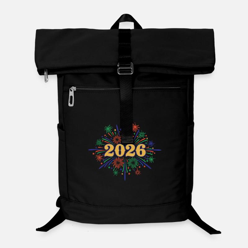 Design der Feuerwerksfeier 2026 Laptop-Rucksack 