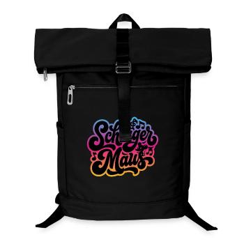 Schlager Maus - Schlagermaus - Schlagermusik - Laptop Backpack - black - Front