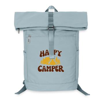 Happy Camper  - Laptop-Rucksack  - Eisblau - Vorne