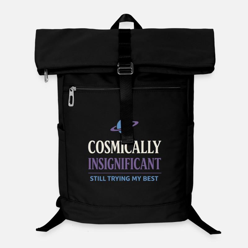 Existenzieller Humor, Nihilismus, Humor, Laptop-Rucksack 