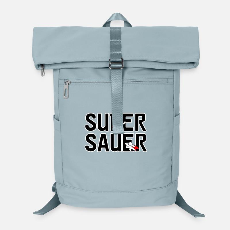 Super sauer Laune lustig Spruch Freunde Laptop-Rucksack 