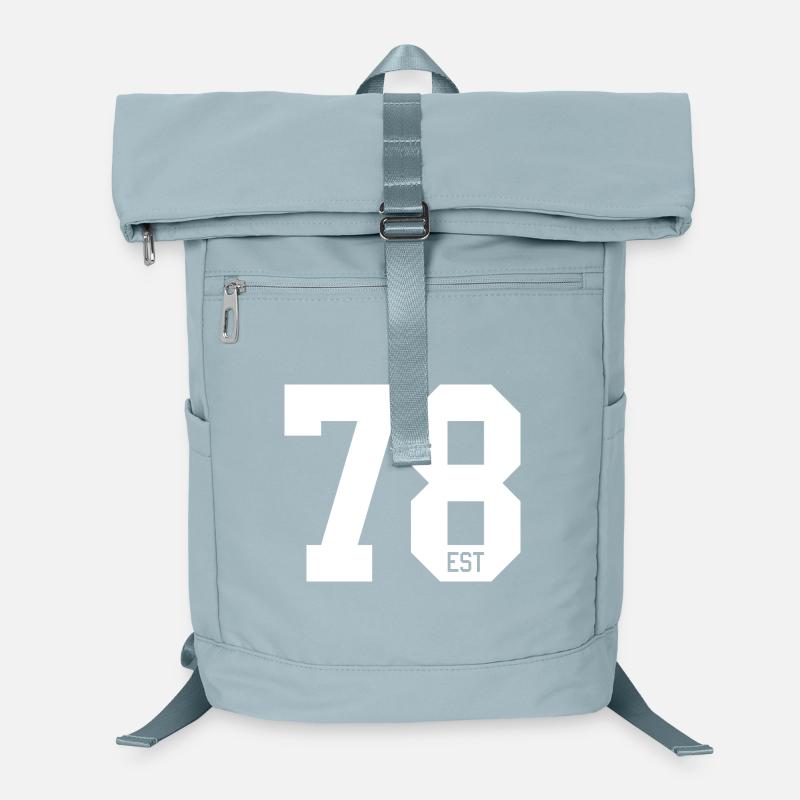 78 EST Bold Typography Laptop-Rucksack 