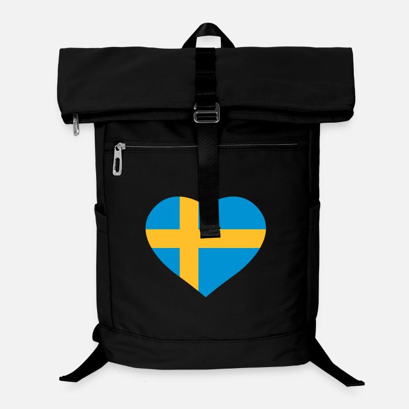 Schweden-Herz Laptop-Rucksack 