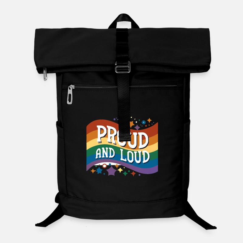 Fier et bruyant Sac à dos ordinateur