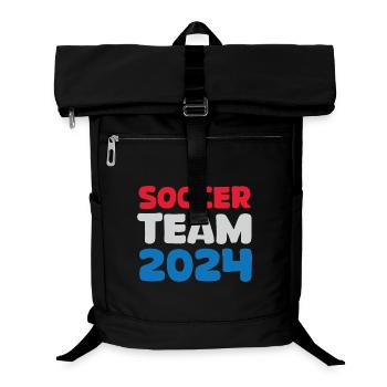 Équipe de football des Pays-Bas 2024 Logo d’icône de fan de football - Sac à dos ordinateur - noir - Devant