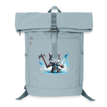 Viking Wolf Warrior - Laptop-Rucksack  - Eisblau - Vorne