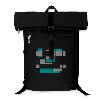 Graphic No. 2 - Laptop Backpack - black - Front