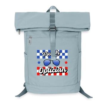 French Optician Profession Gift for Optician - Laptop Backpack - ice blue - Front