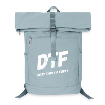 Dirty Thirty Flirty DTF 30th Birthday - Laptop Backpack - ice blue - Front