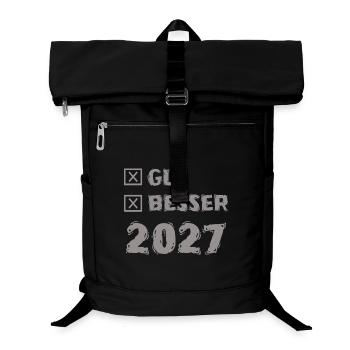 2027 - Laptop Backpack - black - Front