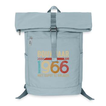 Bouwjaar juni 1966 niet kapot te krijgen - Laptop Backpack - ice blue - Front