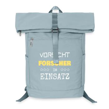 Berufung Forscher - Laptop-Rucksack  - Eisblau - Vorne