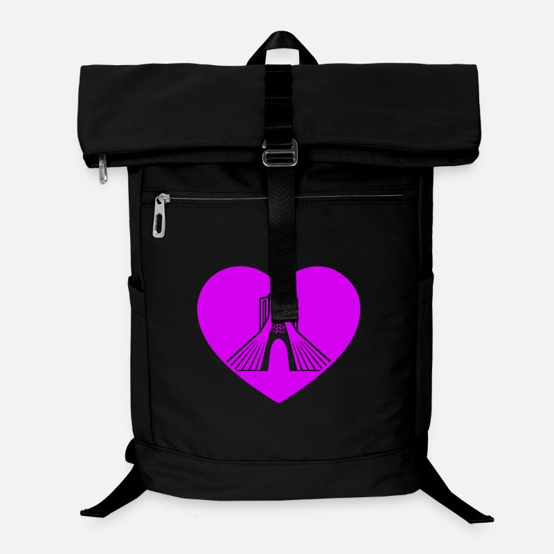 Azadi Iran Heart Laptop Backpack