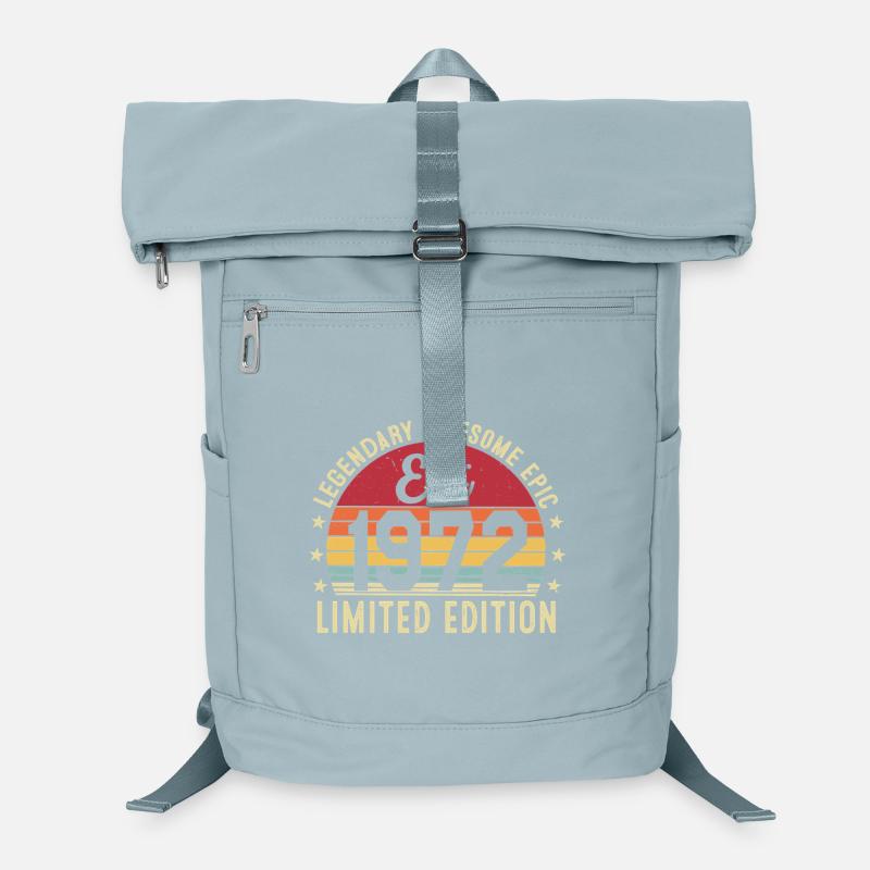 54th Anniversary - Vintage Gift 1972 Laptop Backpack