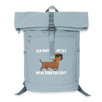 Early retirement I am now in partial retirement - Laptop Backpack - ice blue - Front
