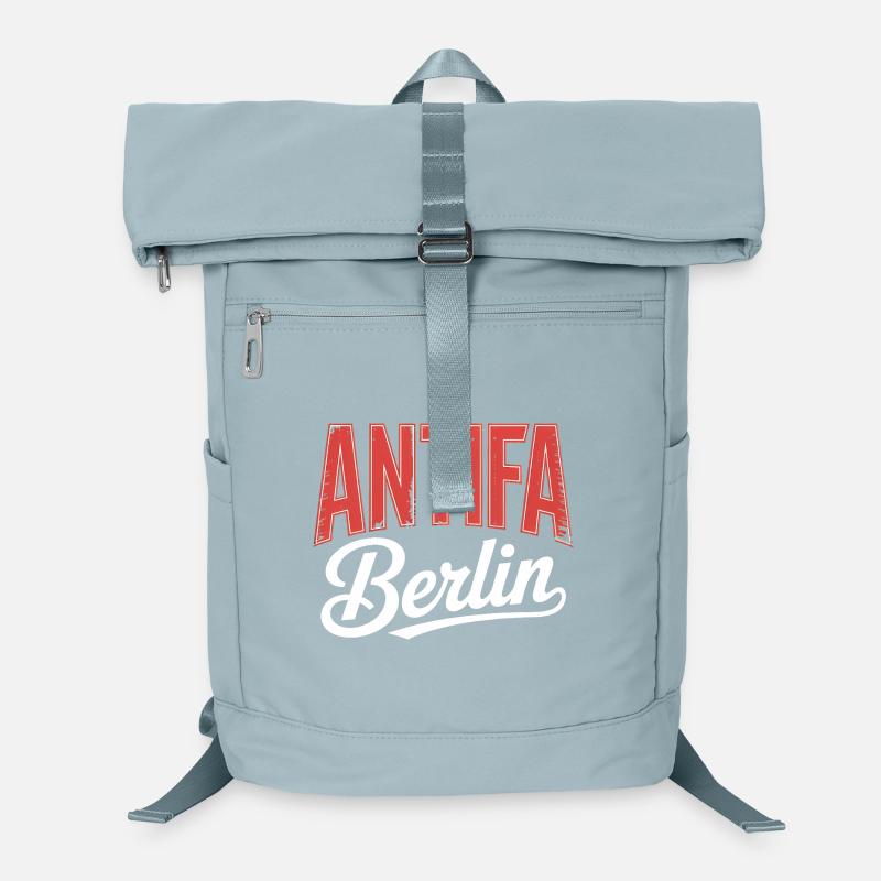 Antifa Berlin – Antifaschistischer Tee Laptop-Rucksack 