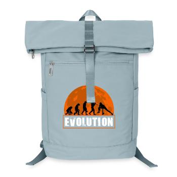 Évolution du fitness féminin Gym Bodybuilding - Sac à dos ordinateur - bleu glacier - Devant