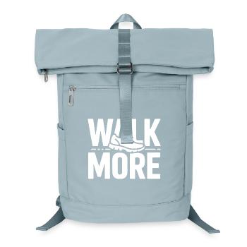 Walk More 10000 Steps - Laptop Backpack - ice blue - Front
