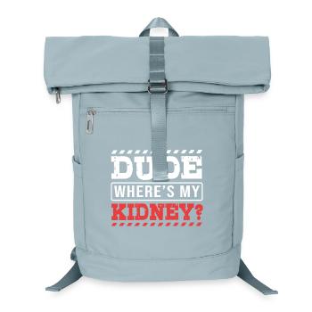 Nierenspender Spender Niere - Laptop-Rucksack  - Eisblau - Vorne