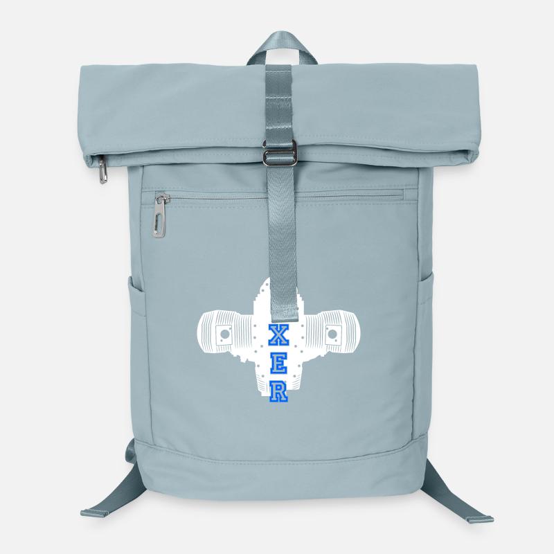 Boxer Motor Motorrad Motorradfahrer Biker Laptop-Rucksack 