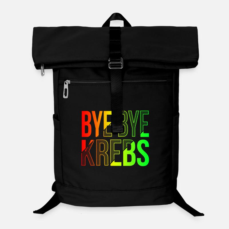 Bye Bye Kreps Rainbow Design Laptop Backpack