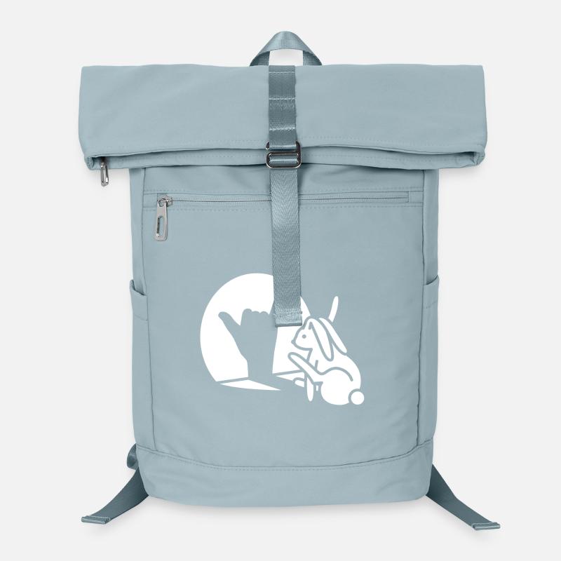 Rabbit Hand Shadow Call You! Telephone Mobile Phone Laptop Backpack