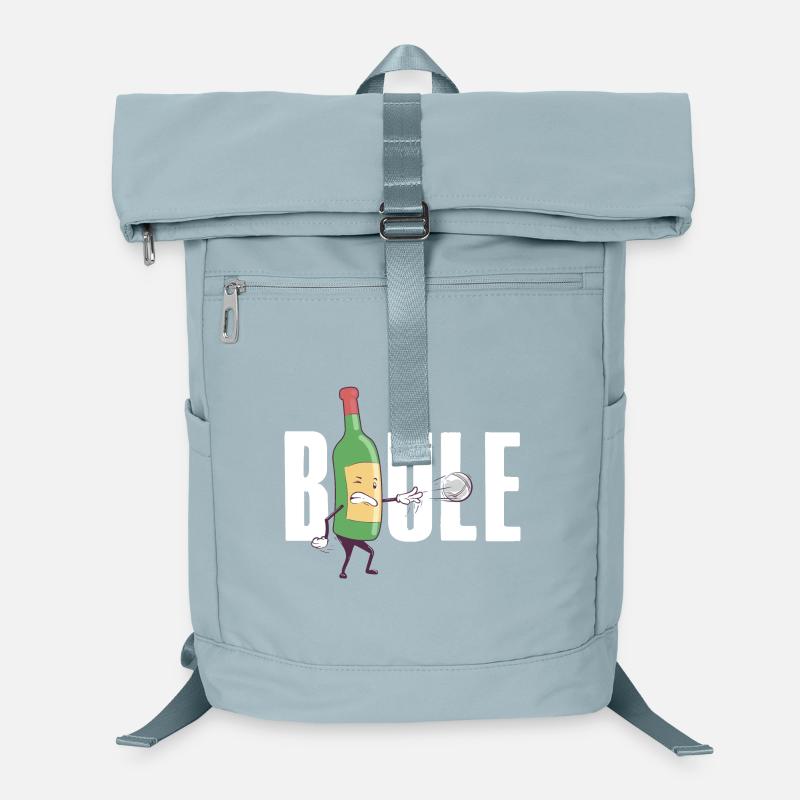 Boule und Wein Boccia Kugeln Petanque Outfit Laptop-Rucksack 