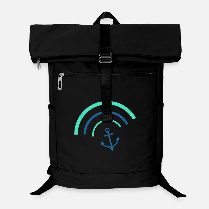 Anchor Northern Germany Sailor Sailor Captain Laptop Backpack