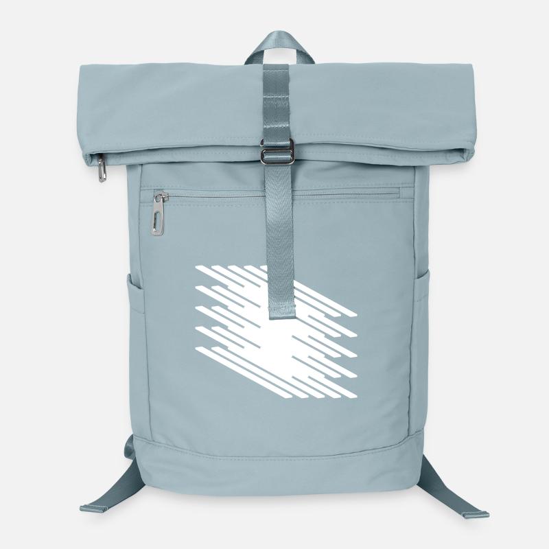 Abstraktes dynamisches Linienmuster Laptop-Rucksack 