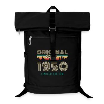 1950er Jahre Vintage Retro Geburtstagsgeschenk - Laptop-Rucksack  - Schwarz - Vorne